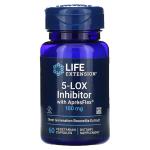 5-LOX блокатор с ApresFlex, 5-LOX Inhibitor with ApresFlex, Life Extension, 100 мг, 60 вегетарианских капсул - Фото миниатюра 1