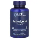  Антиалкогольный комплекс, Anti-Alcohol Complex, Life Extension, 60 вегетарианских капсул - Фото миниатюра 1