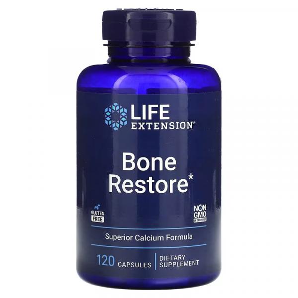 Восстановление костей, Bone Restore, Life Extension, 120 капсул - Фото 1