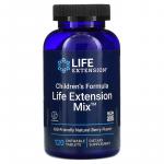 Детская добавка Life Extension Mix с натуральным ягодным вкусом, Children's Formula Life Extension Mix Natural Berry, Life Extension, 120 жевательных таблеток  - Фото миниатюра 1