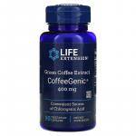 Экстракт зеленого кофе, Green Coffee Extract CoffeeGenic, Life Extension, 90 овощных капсул - Фото миниатюра 1