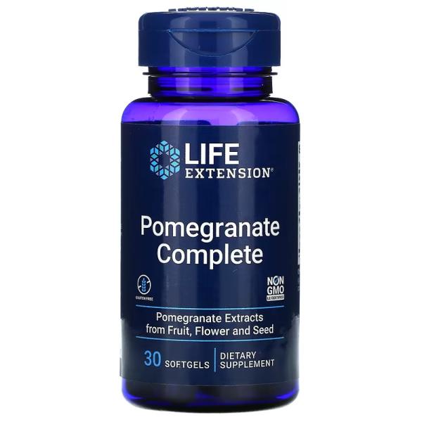 Гранатовый комплекс, Pomegranate Complete, Life Extension, 30 капсул - Фото 1