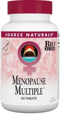 Комплекс для поддержки при менопаузе, Menopause Multiple, Source Naturals, 60 таблеток