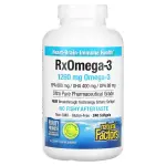 Омега-3 кислоты, 1260 мг (630 мг в капсуле), RxOmega 3, Natural Factors, 240 капсул - Фото миниатюра 1