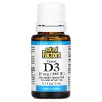 Вітамін Д3 в краплях, без ароматизаторів, Vitamin D3 Drops Unflavored, Natural Factors, 25 мкг (1000 МЕ), 15 мл  - Фото миниатюра 3