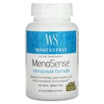 Формула для прийому під час менопаузи, MenoSense Menopause Formula, Natural Factors, WomenSense, 90 вегетаріанських капсул - Фото миниатюра 1