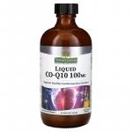 Жидкий коэнзим Q10, со вкусом мандарина, Liquid CoQ10 Tangerine, Nature's Answer, 100 мг, 240 мл - Фото миниатюра 1