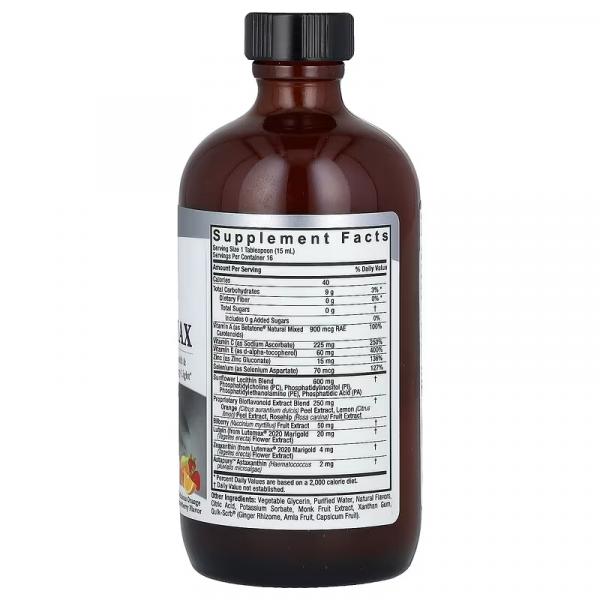 Препарат для глаз, вкусный апельсин и клубника, Liquid Eye Care Max, Delicious Orange Strawberry, Nature's Answer, 240 мл - Фото 2