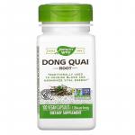 Донг Куай (корень дягиля лекарственного), Dong Quai Root, Nature's Way, 565 мг, 100 веганских капсул - Фото миниатюра 1