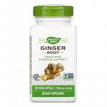Корень имбиря, Ginger Root, Nature's Way, 550 мг, 180 веганских капсул - Фото миниатюра 1