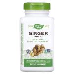 Корінь імбиру, Ginger Root, Nature's Way, 550 мг, 240 веганських капсул - Фото миниатюра 1