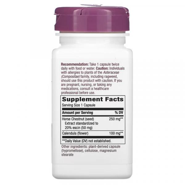 Экстракт конского каштана, Horse Chestnut, Nature's Way, 90 капсул - Фото 2
