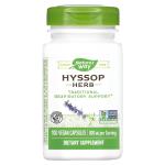 Иссоп херб, Hyssop Herb, Nature's Way, 450 мг, 100 веганских капсул - Фото миниатюра 1