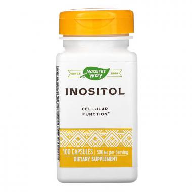 Інозитол, Inositol, Nature’s Way, 500 мг, 100 капсул