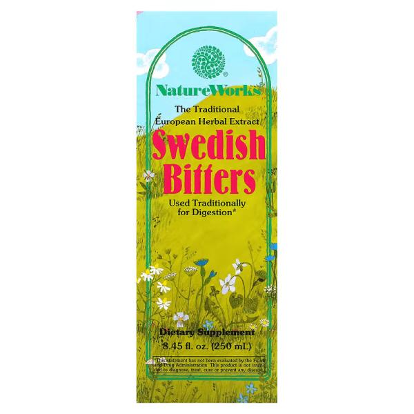 Шведская горькая настойка, Nature Works Swedish Bitters, Nature's Way, 250 мл - Фото 2