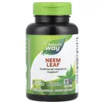Лист нима, Neem Leaf, Nature's Way, 475 мг, 100 вегетарианских капсул - Фото миниатюра 1