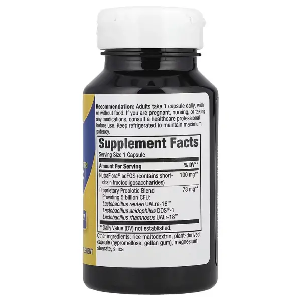 Реутері, пробіотик, 5 млрд КУО, Nature's Way, Primadophilus, 90 капсул - Фото 2