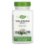 Корень валерианы, Valerian Root, Nature's Way, 530 мг, 180 веганских капсул - Фото миниатюра 1