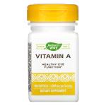 Витамин A, Vitamin A, Nature's Way, 3000 мкг, 100 мягких таблеток - Фото миниатюра 1