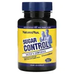Блокатор Сахара, Sugar Control, Natures Plus, 60 веганских капсул  - Фото миниатюра 1