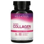 Супер Коллаген + витамин С, Super Collagen + C, Neocell, 120 таблеток  - Фото миниатюра 1