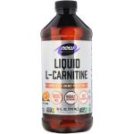 L-Карнітин рідкий з цитрусовим смаком, L-Carnitine, Now Foods, 1000 мг, 473 мл - Фото миниатюра 1
