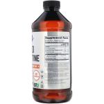 L-Карнітин рідкий з цитрусовим смаком, L-Carnitine, Now Foods, 1000 мг, 473 мл - Фото миниатюра 2