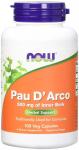 Экстракт муравьиного дерева, По д'арко, Pau D' Arco, Now Foods, 500 мг, 100 капсул  - Фото миниатюра 1