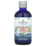 Рідка омега 3 для дітей, Children's DHA, Nordic Naturals, полуниця, 237 мл - Фото миниатюра 1