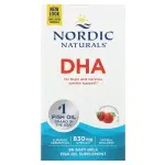 ДГК, зі смаком полуниці, DHA, Nordic Naturals, 90 желатинових капсул - Фото миниатюра 3