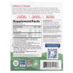 Рыбки омега 3 для детей от 3-х лет, Nordic Omega-3 Fishies, Nordic Naturals, 300 мг, 36 таблеток в форме рыбок - Фото миниатюра 2