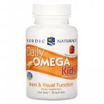 Омега для детей для ежедневного употребления, Daily Omega Kids, Nordic Naturals, 500 мг, 30 капсул  - Фото миниатюра 1