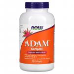 Мультивитамины для мужчин, ADAM, Now Foods, 180 мягких таблеток - Фото миниатюра 1