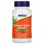 Препарат для поддержания уровня кортизола, Adrenal Stress Support, NOW Foods, 90 растительных капсул - Фото миниатюра 1