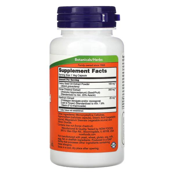 Екстракт насіння селери, Celery Seed Extract, NOW Foods, 60 рослинних капсул - Фото 2