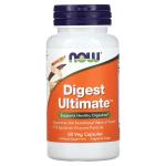 Підтримка травлення, Digest Ultimate, NOW Foods, 60 рослинних капсул - Фото миниатюра 1