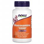Глюкозамин '1000', Glucosamine-1000, NOW Foods, 60 растительных капсул - Фото миниатюра 1