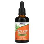 Глицериновый экстракт из листа оливы, Olive Leaf Glycerite, NOW Foods, 60 мл - Фото миниатюра 1