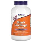 Хрящі акули, Shark Cartilage, NOW Foods, 750 мг, 300 капсул - Фото миниатюра 1