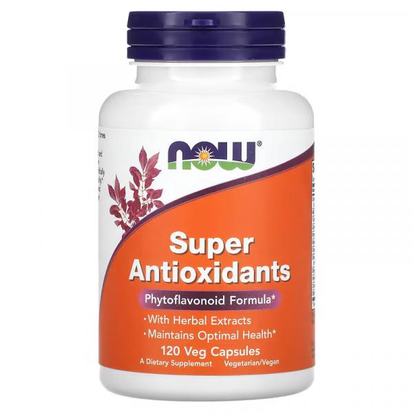 Суперантиоксиданты, Super Antioxidants, NOW Foods, 120 растительных капсул - Фото 1