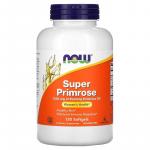 Масло вечерней примулы 1300 мг, Super Primrose Oil 1300 mg, Now Foods, 120 капсул  - Фото миниатюра 1
