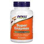 Пищеварительные ферменты, Super Enzymes, Now Foods, 90 капсул - Фото миниатюра 1