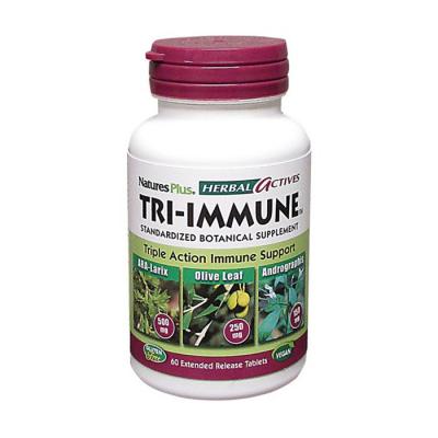 Комплекс для поддержки иммунной системы, Tri-Immune, Natures Plus, 60 таблеток 