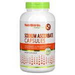 Аскорбат натрію, Sodium Ascorbate, NutriBiotic, Immunity, 250 веганських капсул - Фото миниатюра 1