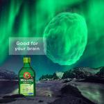 Жидкий рыбий жир (Омега 3) с печени трески c витаминами А, Е, Д3, яблочный вкус, Omega-3 Cod Liver with vitamins A, E,  D3 Fruit, Mollers Tran Norweski, 250 мл - Фото миниатюра 4