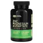 Цинка и магния аспартат, Zinc Magnesium Aspartate, Optimum Nutrition, 90 капсул - Фото миниатюра 1