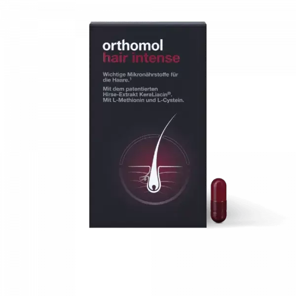 Витамины для волос Ортомол, Hair Intense, Orthomol, 60 капсул - Фото 1