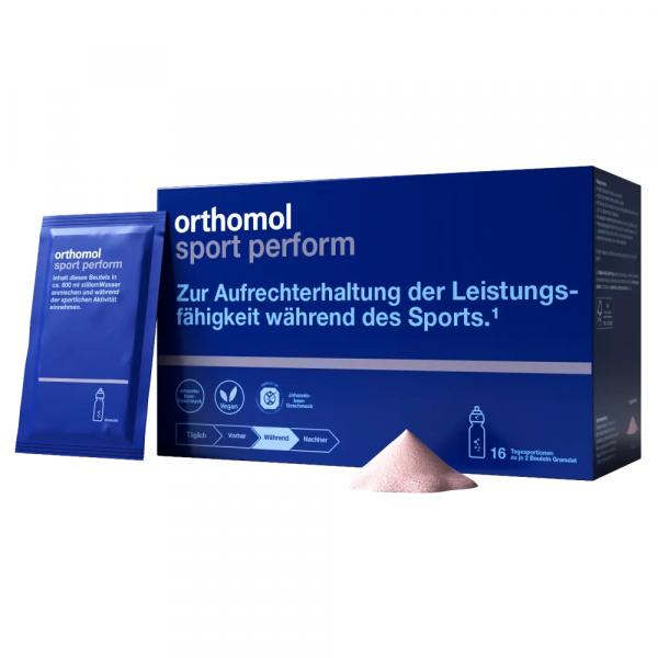 Витаминно-минеральный комплекс для спортсменов Ортомол, Sport Perform, Orthomol, 32 пакетика с гранулами