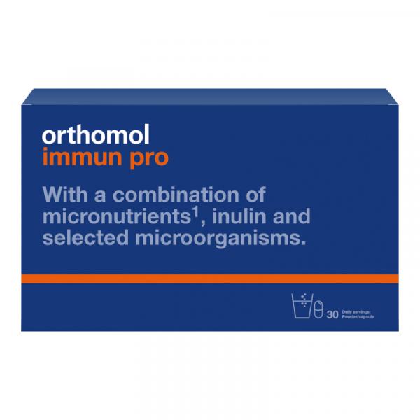 Комплекс для поддержки желудочно-кишечного тракта Ортомол, Immun Pro, Orthomol (Ортомол Имун Про), 30 пакетиков - Фото 1