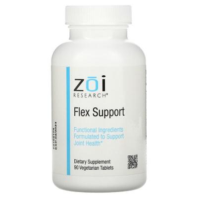 Поддержка гибкости, Flex Support, ZOI Research, 90 вегетарианских таблеток